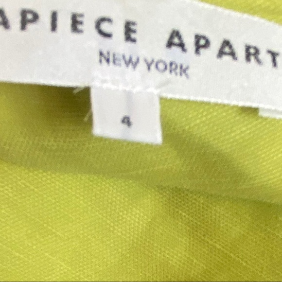 APIECE APART Reina One Shoulder Ruffle Dress
Sz 4 - Picture 13 of 13